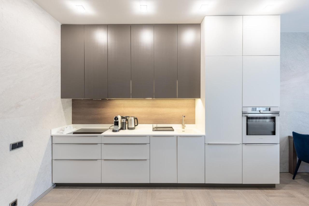 شقة New Luxury Apt With Ac&Parking In The Center Of براغ المظهر الخارجي الصورة
